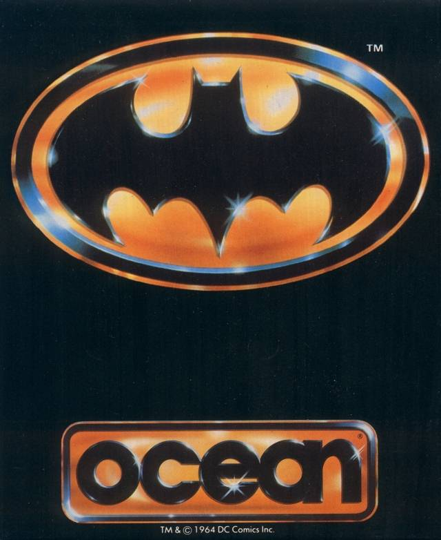 Batman box art for Amiga